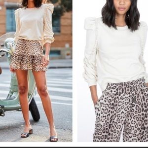 Sz L Generation Love Ruffled Sweatshirt